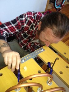 The master piece being created!